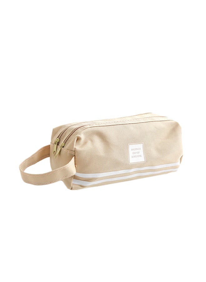 Generic Hand-Held Pen Bag Beige 