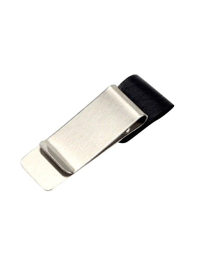 Generic Metal Pencil Clip Notebook Pen Holder Black 