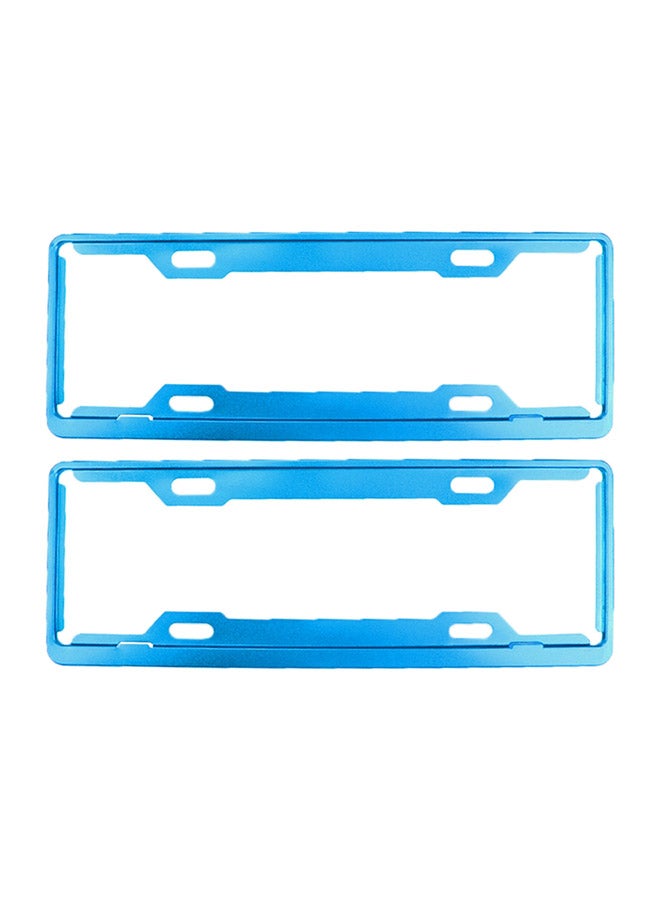 Generic 2-Piece Car Universal License Plate Holder 