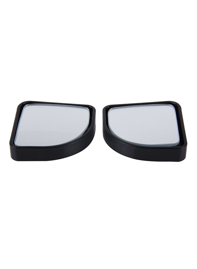 3R 3R-015 2-Piece Car Blind Spot Rear View Wide Angle Mirror 