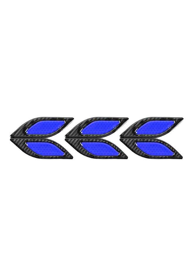 Generic 6-Piece Car Luminous Anti-Collision Protection Stickers