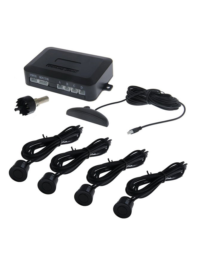 Generic LED / LCD / Display Car Parking Sensor System With Self-Test Function And Four Sensors 