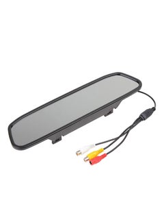 مرآة رؤية خلفية PZ-705 بشاشة TFT LCD للسيارة مقاس 4.3 بوصة صف السيارة عبر الرؤية الخلفية بالفيديو