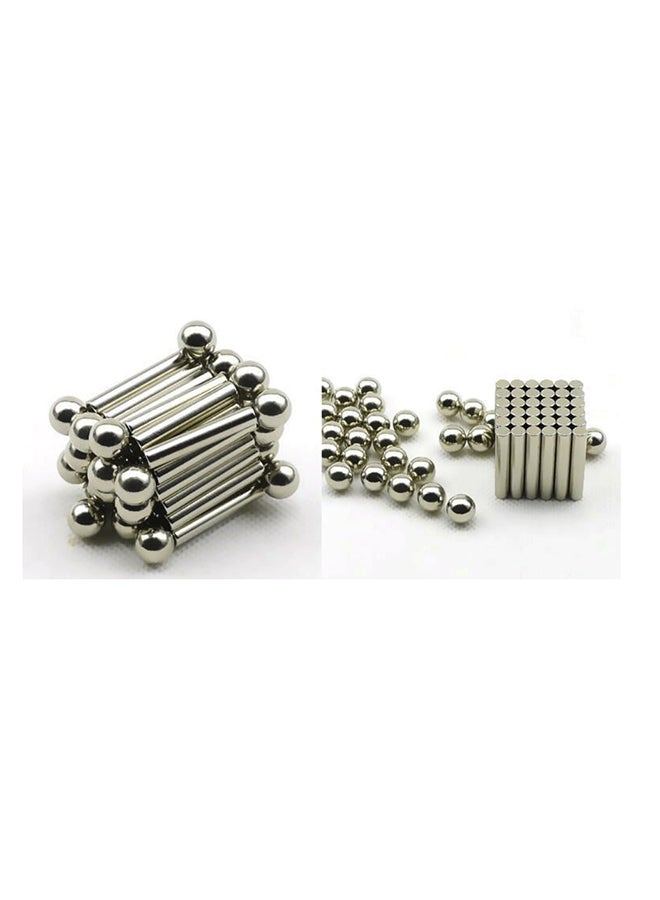Magnetic Building Block Set With Sticks And Balls  - Image 3