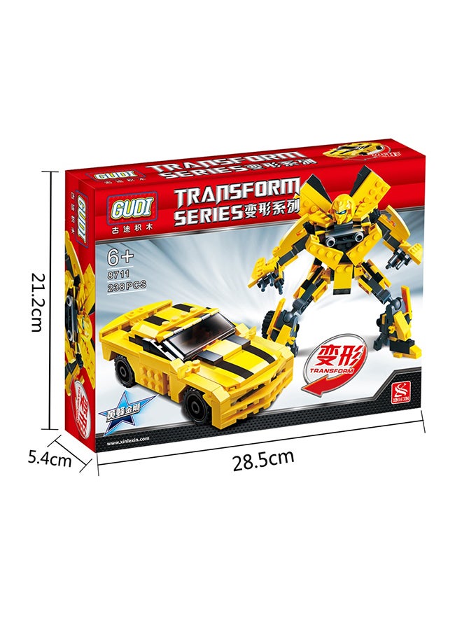 al ostoura toys - 8711 Gudi Transform Series Building Block Set 8711 6+ Years - Image 1