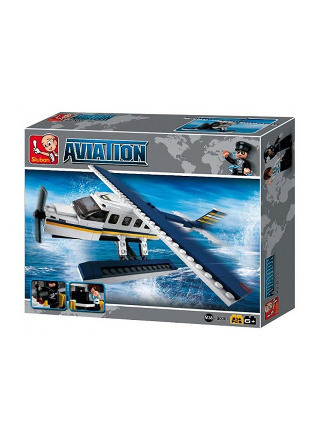 Sluban - 214-Piece Seaplane Building Set M38-B0361 - Image 1