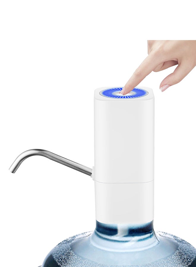 Electric Water Bottle Dispenser Pump HS-10 White 