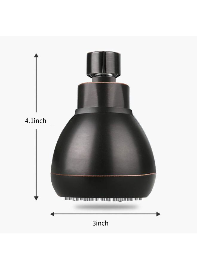 Generic - Adjustable Swivel Shower Head Black 11 x 7.5 x 7.5centigram - Image 1