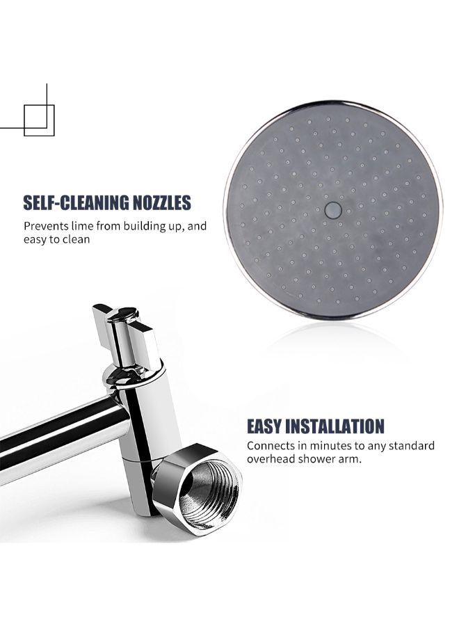 Adjustable Arm Shower Head Silver 30 x 9 x 30centigram  - Image 3