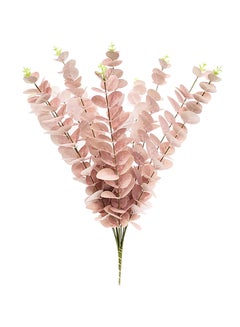 Generic Natural Artificial Foliage Plant Leaves Pink 60 x 10 x 20centimeter  - Image 1