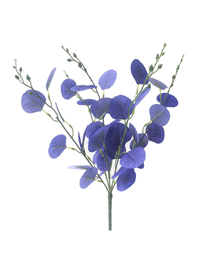 Natural Artificial Foliage Plant Leaves Royal Blue 60 x 10 x 20centimeter - Image 1
