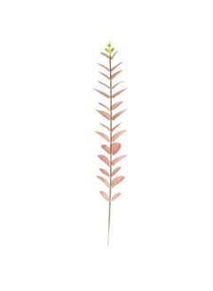 Generic Natural Artificial Foliage Plant Leaves Pink 60 x 10 x 20centimeter  - Image 2