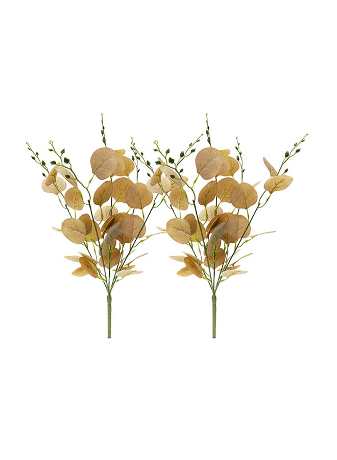 Generic Natural Artificial Foliage Plant Leaves Yellow 60 x 10 x 20centimeter  - Image 1