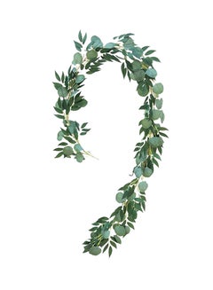 Generic Natural Artificial Hanging Vines Leaves Green 35 x 4 x 35centimeter  - Image 1