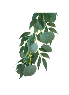 Generic Natural Artificial Hanging Vines Leaves Green 35 x 4 x 35centimeter  - Image 2