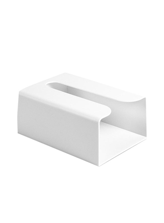 Generic - Wall Mounted Paper Towel Holder White 19.5x8.5x13.5centimeter - Image 1