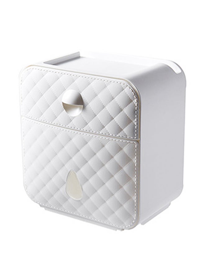 Generic - Wall Mounted Paper Towel Dispenser White 22.5x16x21.5cm - Image 1
