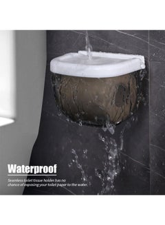 Generic Wall Mounted Paper Towel Dispenser Black 16x13.5x13.5cm  - Image 5