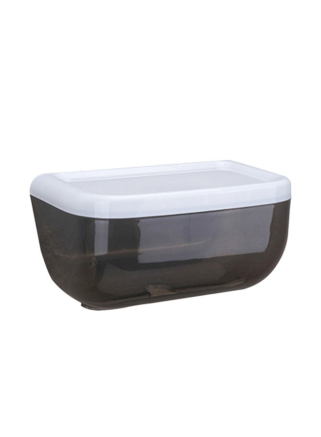 Generic - Wall Mounted Paper Towel Dispenser Black 16x13.5x13.5cm - Image 1