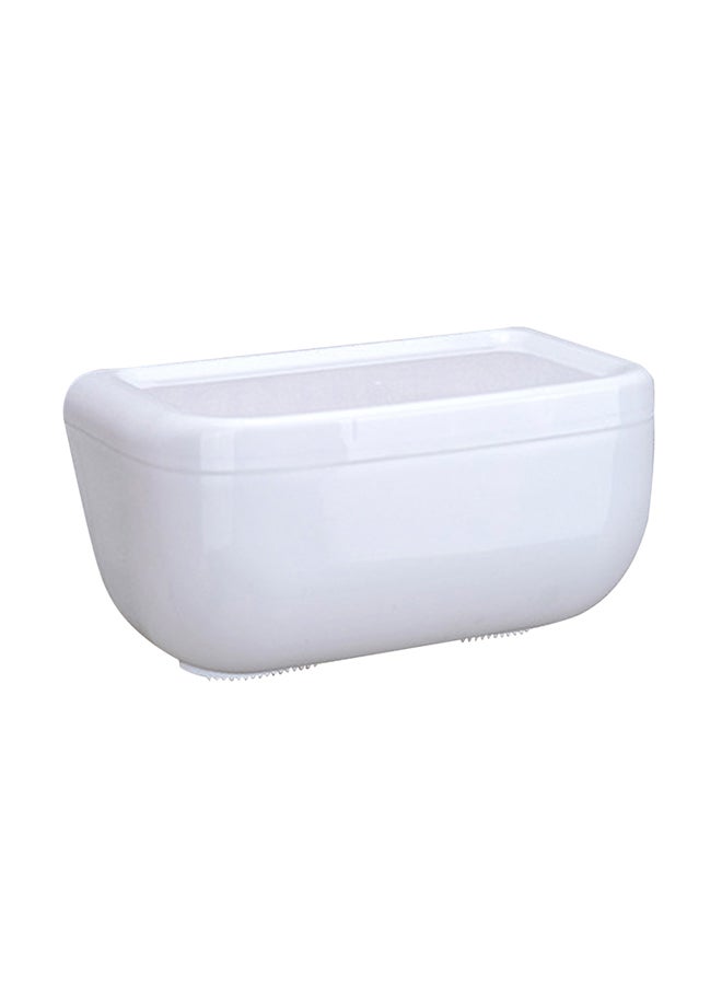 Generic - Wall Mounted Paper Towel Dispenser White 16x13.5x13.5cm - Image 1