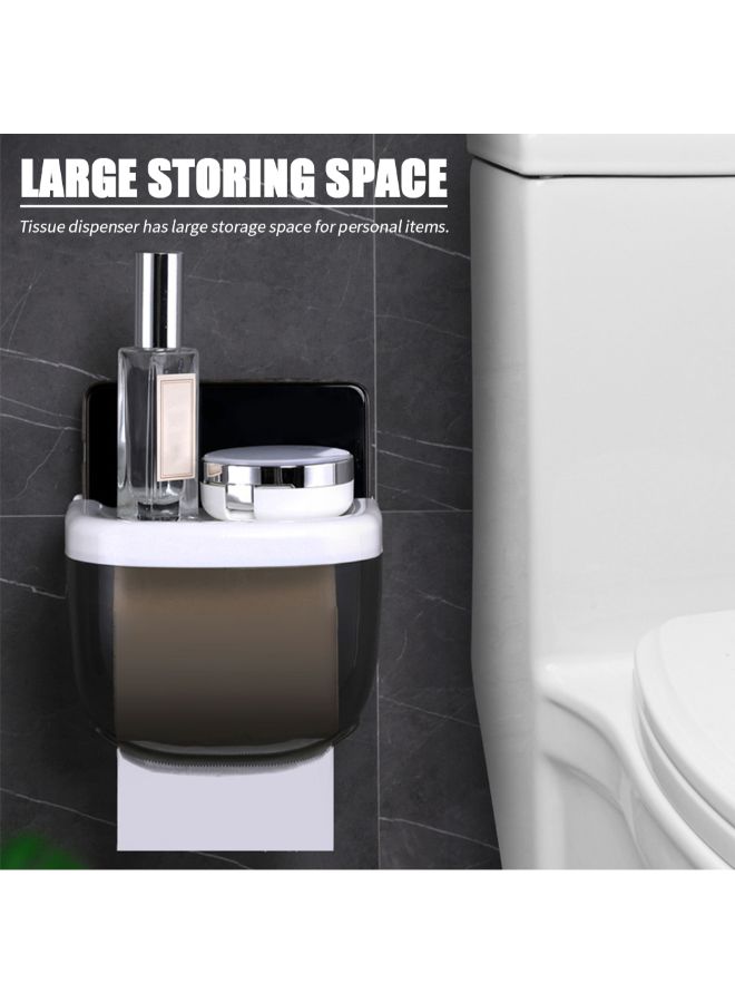 Generic - Wall Mounted Paper Towel Dispenser White 16x13.5x13.5cm - Image 1