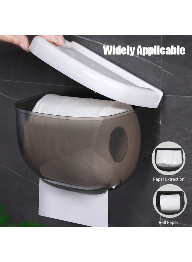 Generic - Wall Mounted Paper Towel Dispenser White 16x13.5x13.5cm - Image 1