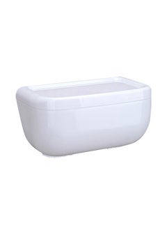 Wall Mounted Paper Towel Dispenser White 24x13.5x14.7cm