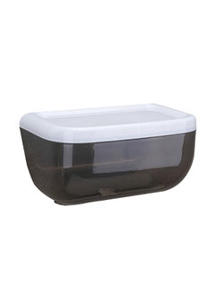 Wall Mounted Paper Towel Dispenser Black 24x13.5x14.7cm