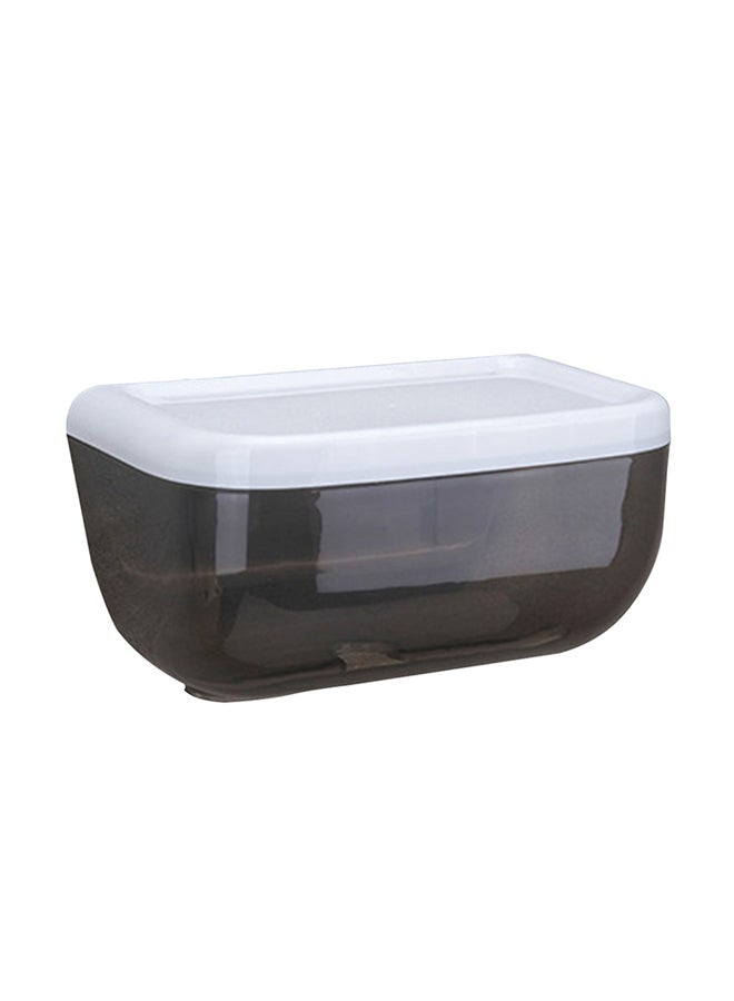 Generic - Wall Mounted Paper Towel Dispenser Black 24x13.5x14.7cm - Image 1