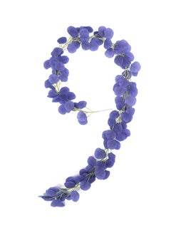 Generic Natural Artificial Hanging Garland Autumn Leaves Purple 35 x 4 x 35centimeter  - Image 1