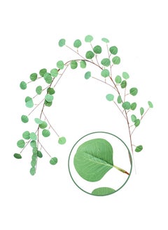Generic Natural Artificial Hanging Garland Autumn Leaves Green 35 x 4 x 35centimeter  - Image 1