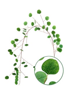 Generic Natural Artificial Hanging Garland Autumn Leaves Green 35 x 4 x 35centimeter  - Image 1