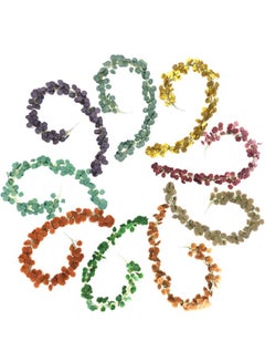 Generic Natural Artificial Hanging Garland Autumn Leaves Green 35 x 4 x 35centimeter  - Image 2