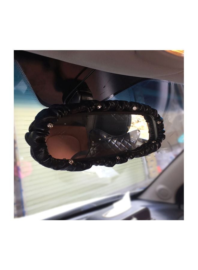 Generic Leather Rear View Mirror Cover  - Image 4