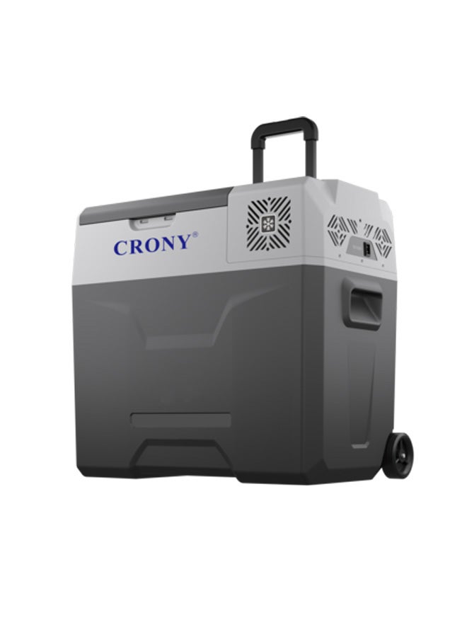 Crony Portable Car Refrigerator 50L Grey/White 50Liters