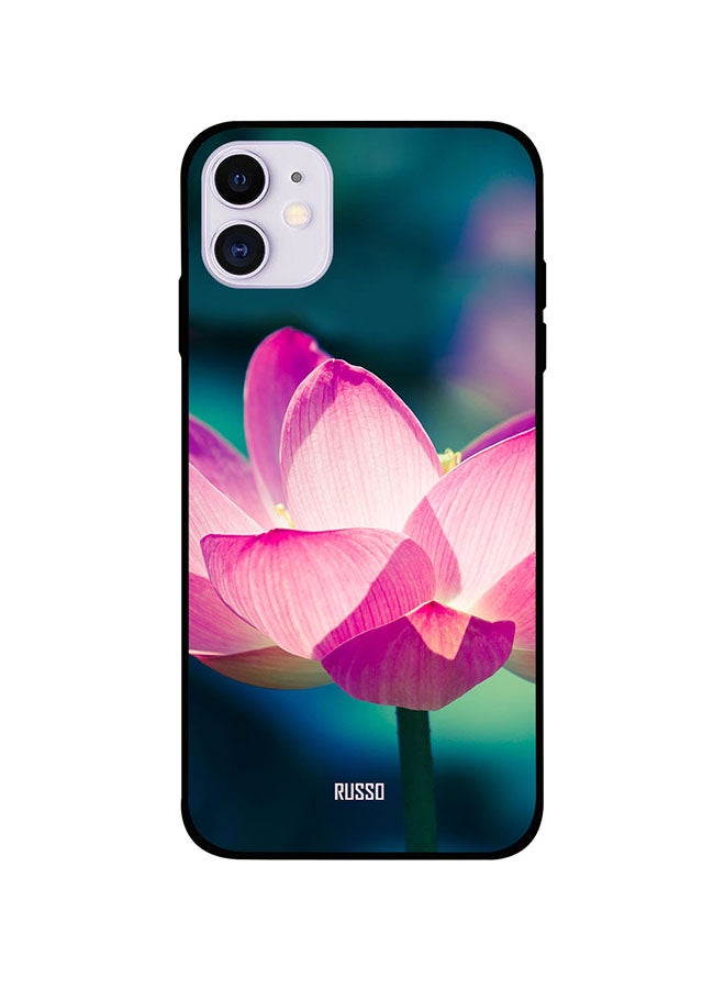 RUSSO Protective Case Cover For iPhone 11 Glowing Lotus 