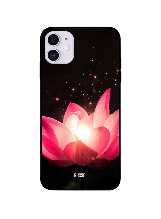 Protective Case Cover For iPhone 11 Sparkling Lotus