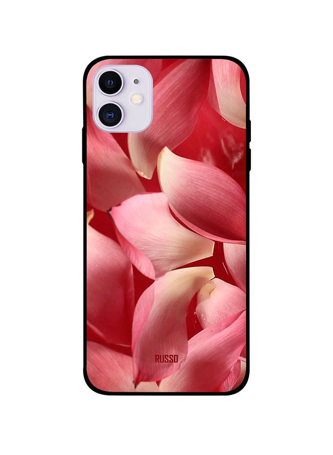 RUSSO Protective Case Cover For iPhone 11 Lotus Petals 