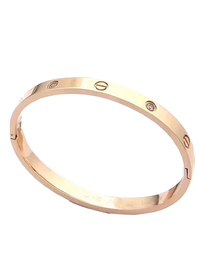 Generic - Rose Gold Plated Bangle - Image 1