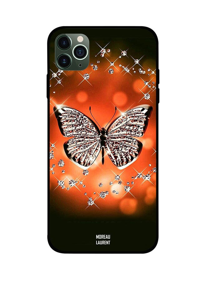 Moreau Laurent Protective Case Cover For Apple iPhone 11 Pro Cute Golden Butterfly - Image 1
