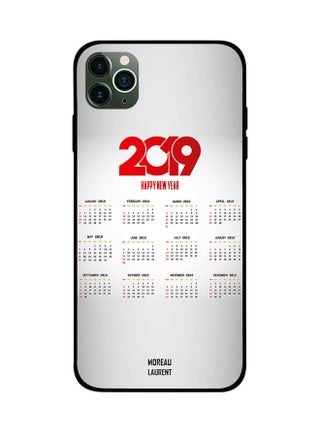 Protective Case Cover For Apple iPhone 11 Pro New Year 2019 Calendar - v1569565453/N30350795A_1