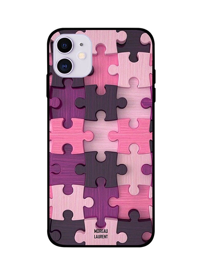 Moreau Laurent Protective Case Cover For Apple iPhone 11 Pink/Purple/Black 