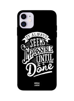 Protective Case Cover For Apple iPhone 11 Black/White