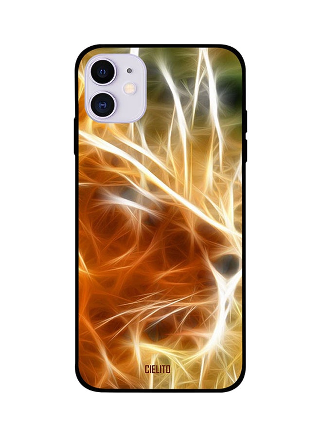 CIELITO Protective Case Cover For iPhone 11 Tiger Pen Art