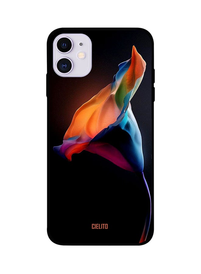CIELITO Protective Case Cover For iPhone 11 Glowing Flower