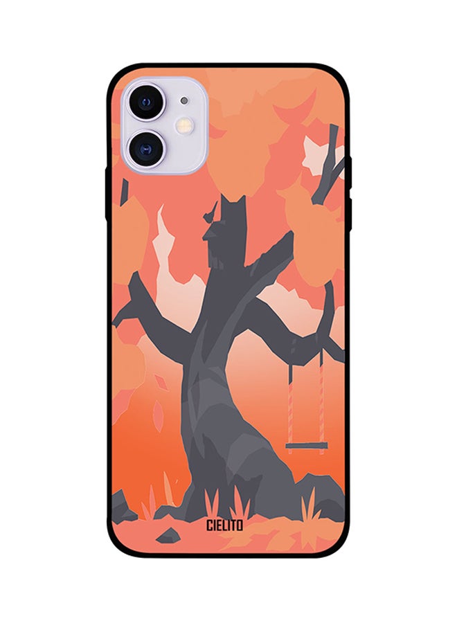 CIELITO Protective Case Cover For iPhone 11 Tree Swing Art