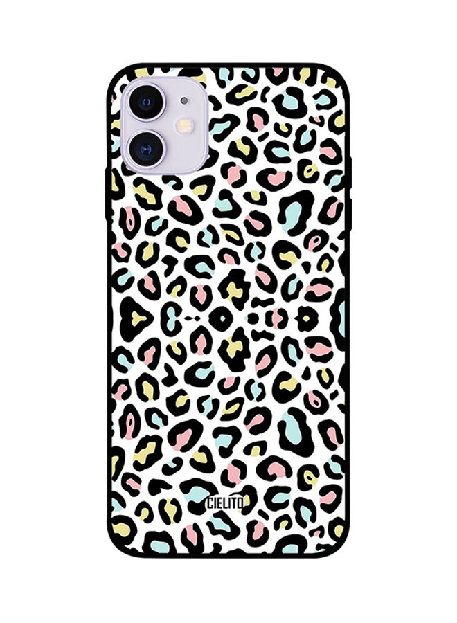CIELITO Protective Case Cover For iPhone 11 Colorful Leopard Print