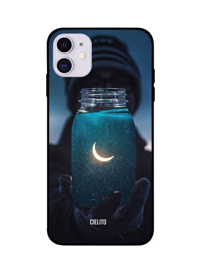 CIELITO Protective Case Cover For iPhone 11 Moon In Jar
