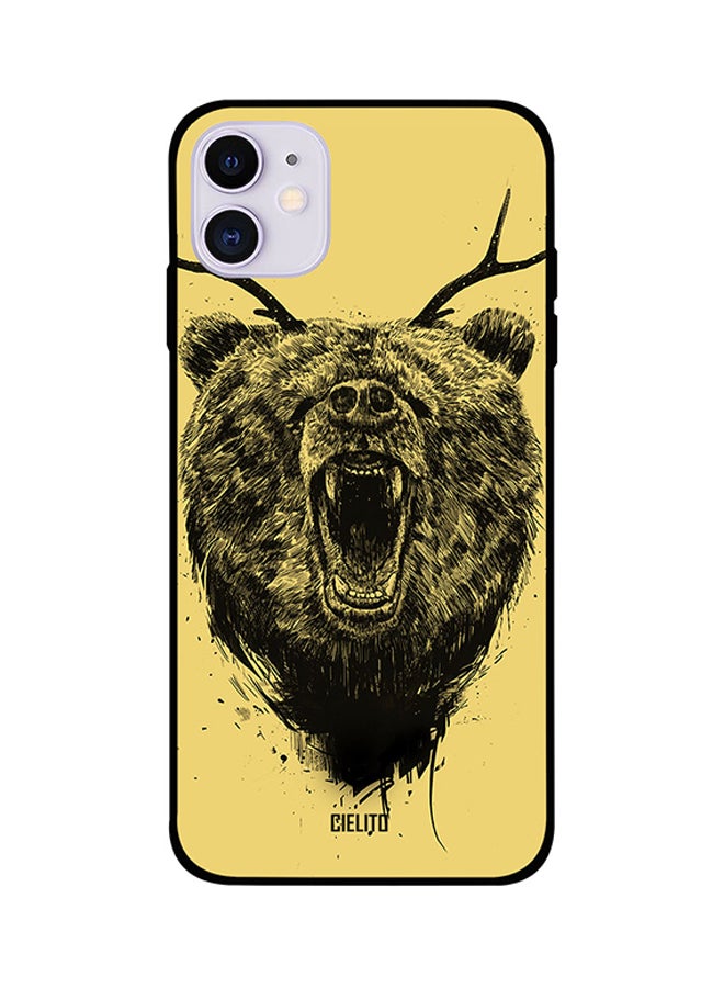 CIELITO Protective Case Cover For iPhone 11 Wild Bear