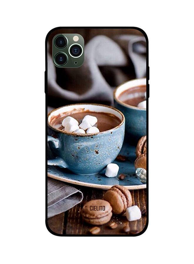 CIELITO Protective Case Cover For iPhone 11 Pro Hot Chocolate With Marshmallow